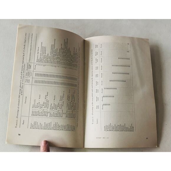 Vintage 1962 Blueberry Growing USDA Booklet Farmers Bulletin Fruit Crops Garden - Picture 7 of 10